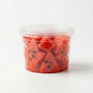 Melancia em Pedaços no Pote 1 Litro – Hortifruti do Rei